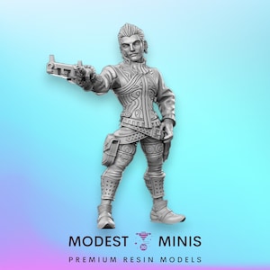 Balthier - 32mm Scale DnD Miniature | Dungeons and Dragons | Final Fantasy | RPG - RN Estudio