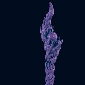 Full Size Wand of Unpredictability | 3D Printed Tabletop Prop | Fantasy Cosplay | Dungeons and Dragons