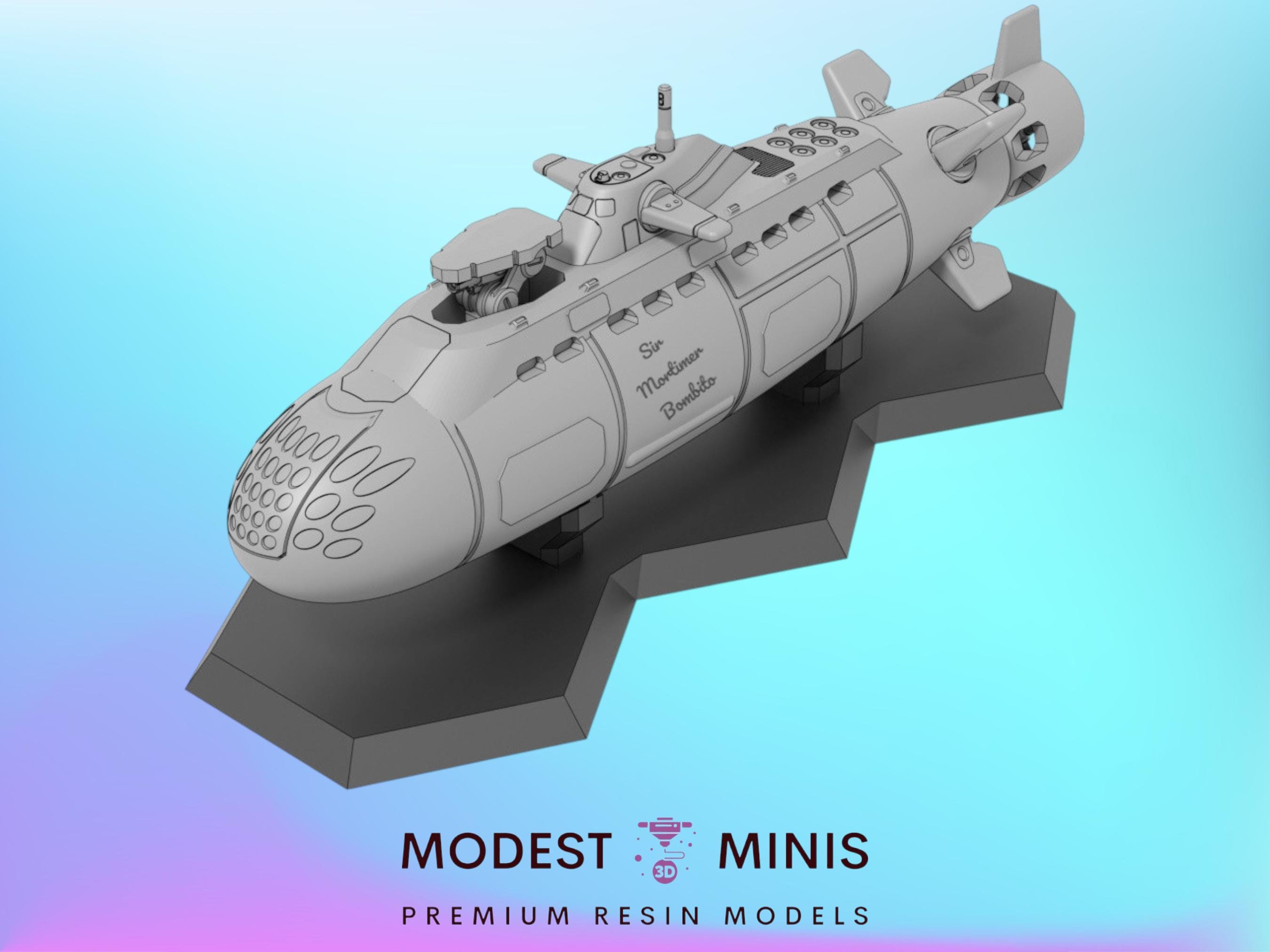 Submarine N | 1:265 | 285 | 6mm | Sir Mortimer