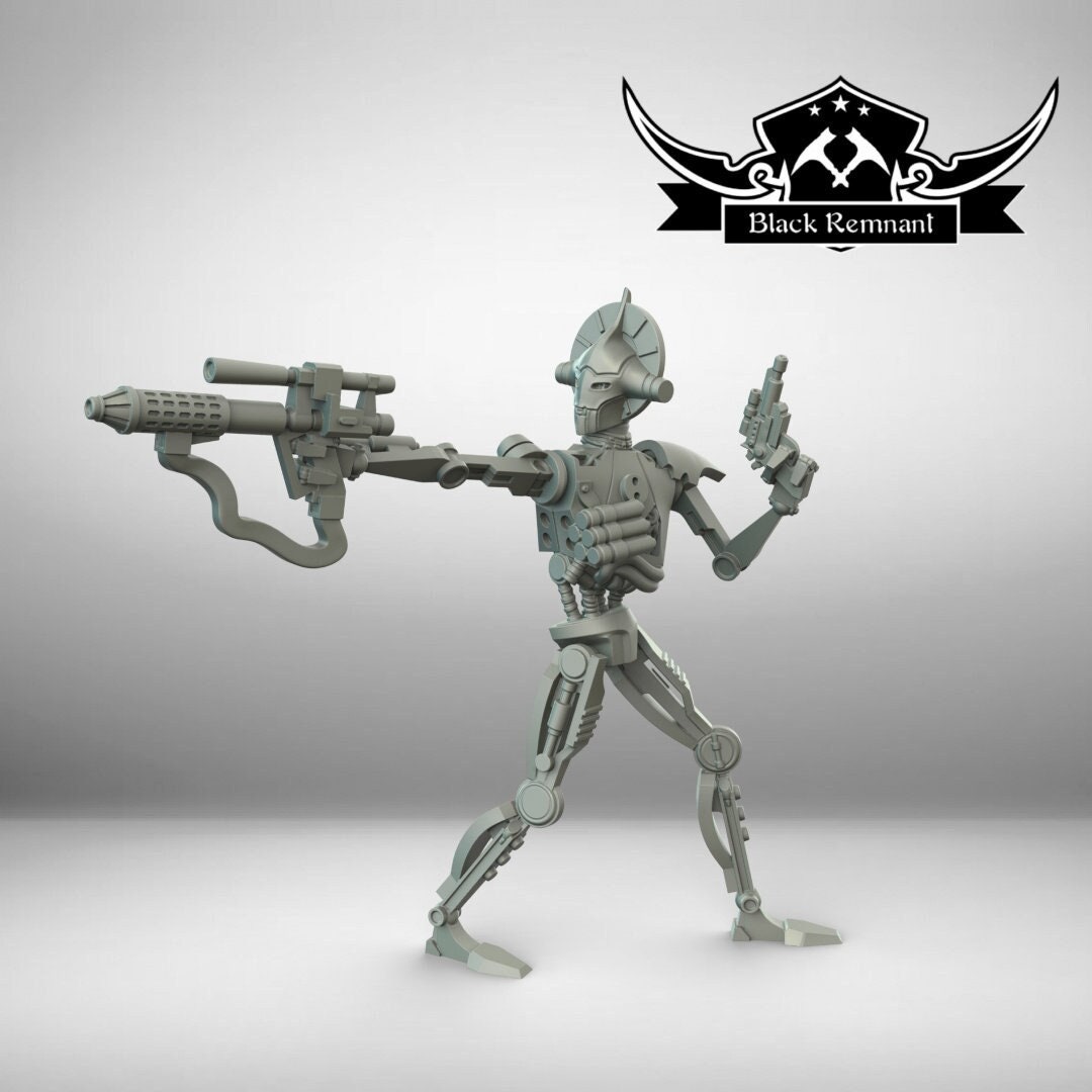 RPG 35mm Legion Scale D&D Scifi WOTC Star Wars Mini Droid Bounty Hunter Role Playing