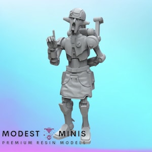 Mystischer Droid Architekt - Legion-Skala | Rollenspiel | Scifi | Rollenspiel | D&D | SW-Miniatur