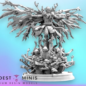 Strange Zombie - 40mm  Miniature | DnD Mini | Superhero | Trident