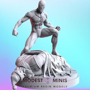 Christmas Hater - 40mm Miniature | DnD Mini | Superhero Miniature | C27