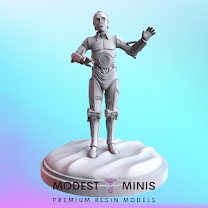 Golden God - 35mm Legion Scale 40mm Shatter Scale | RPG | Scifi | Role Playing | D&D | SW Miniature
