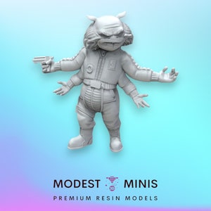 Four Arms Pilot - Legion Scale | RPG | Scifi | Role Playing | DnD | SW Miniatureature