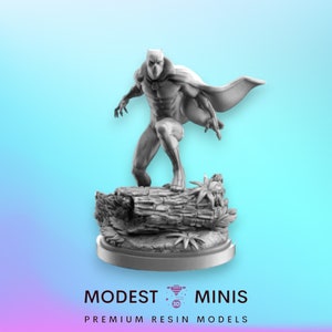 King Chad - 40mm Miniature | DnD Mini | Superhero Miniature | C27