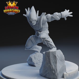 Mr Quick - 40mm  Miniature | DnD Mini | Superhero | Legion