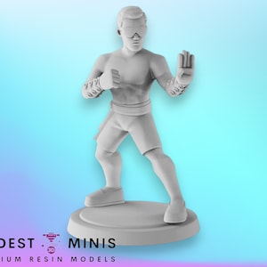 Hollywood | Resin 3D Printed Mini | Survivor | DnD | Superhero Miniature | Pop Minis