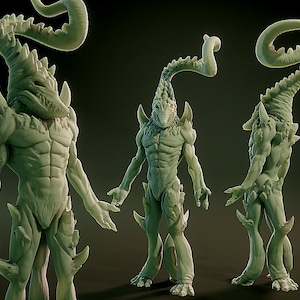 80mm Nyarlathotep - 32mm Scale | RPG | Scifi | Call of Cthulu | DnD Miniature | Madness