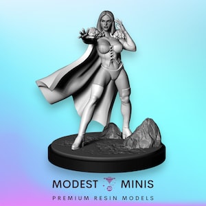 Stepford Momma - 40mm scale Miniature | DnD Mini | Superhero Miniature | C27