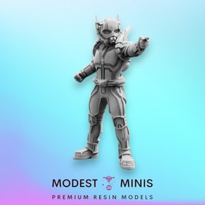 Standing Pim - 40mm  Miniature | DnD Mini | Superhero | Trident