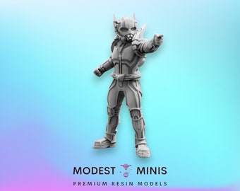 Standing Pim - 40mm Crisis Protocol Miniature | DnD Mini | Superhero | Trident