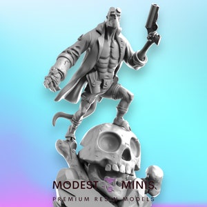 Big Red - 40mm scale Miniature | DnD Mini | Superhero Miniature | C27