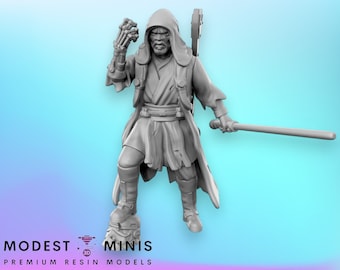 Mystical General Survivor - Legion Scale | RPG | Scifi | Role Playing | Shatterpoint | SW Miniature