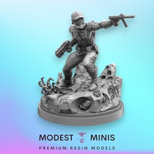 Literally Who - 40mm Miniature | DnD Mini | Superhero Miniature | C27