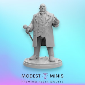Big Boss A - 40mm  Miniature | DnD Mini | Superhero | Trident