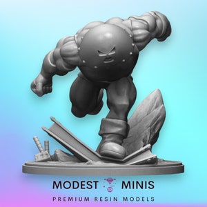 65mm Bulldozer - 40mm scale Miniature | DnD Mini | Superhero Miniature | C27