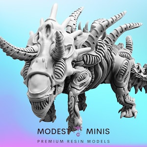 Xeno Outrageous - 32mm Scale Alien Miniature | RPG | Sci fi | Cyberpunk | Role Playing | DnD | Papsikel