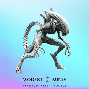 Xeno Scorched Clone - Resin 3D Print Alien Miniature | RPG | Sci fi | Cyberpunk | Role Playing | DnD | Papsikel
