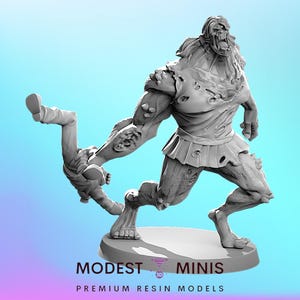 Zombie Little Girl Abom  - 28mm 30mm 32mm - Wasteland | Zombicide | Walking Dead | Zombicircus