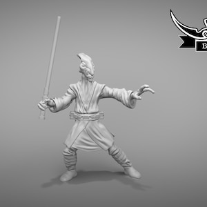 Mystical Warrior - Legion Scale | RPG | Scifi | Role Playing | Shatterpoint | SW Miniature