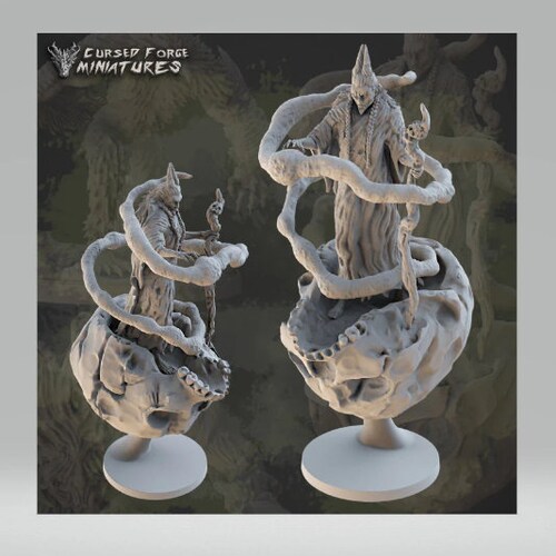 Baba Lysaga Flying 32mm Scale Dnd Miniature Dungeons and - Etsy Australia