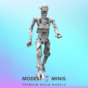 Tiny Cute Friend Pilot - Legion Scale | RPG | Scifi | Role Playing | DnD | Black Remnant SW Miniature