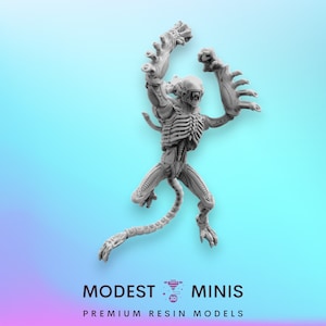 50mm Alien Xeno Gorilla Stomper - 32mm Scale Alien Miniature | RPG | Sci fi | Cyberpunk | Role Playing | DnD | Papsikel