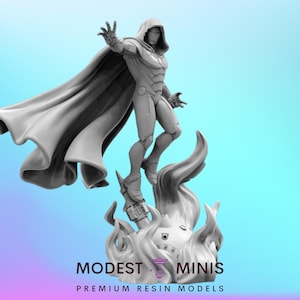 Infamous Metal Man - 40mm  Miniature | DnD Mini | Superhero | Trident