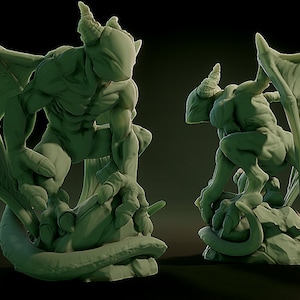 Nightgaunt 50mm - Escala 32mm | RPG | Ficção Científica | Chamado de Cthulu | Miniatura DnD | Loucura