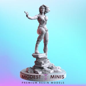 Red Fury - 40mm  Miniature | DnD Mini | Superhero | C27