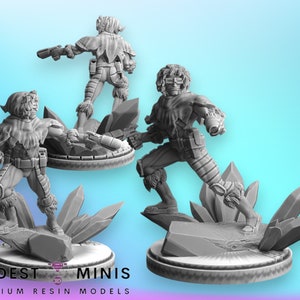Commander Cold - 40mm  Miniature | DnD Mini | Superhero | Legion