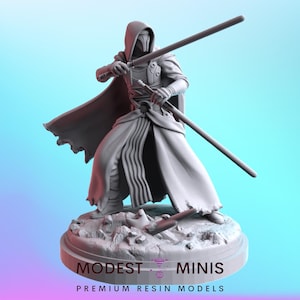 Dual Destiny - 35mm Legion Scale 40mm Shatter Scale | RPG | Scifi | Role Playing | D&D | SW Miniature