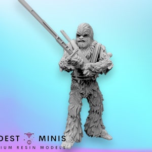 Ancient Furball Warrior - Legion Scale | RPG | Scifi | Role Playing | Shatterpoint | SW Miniature