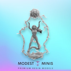 Power Star A - 40mm  Miniature | DnD Mini | Superhero | Trident