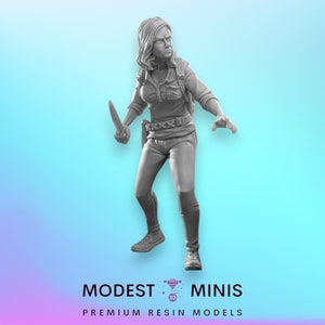 Survivor Monica - 28mm 30mm 32mm - Wasteland | Zombicide | Walking Dead