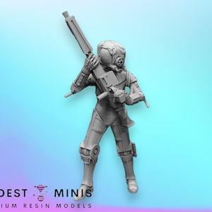 Insectoid Droid Bounty Hunter - Legion Scale | RPG | Scifi | Role Playing | Shatterpoint | SW Miniature