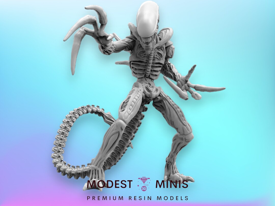 Xeno Razor Claw C - 32mm Scale Alien Miniature | RPG | Sci Fi | Xeno ...