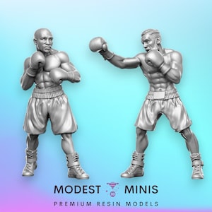 2pc Last Fight FIGHT set - scala 32mm / DnD Mini / Superhero Pop Culture Miniature / RN Estudio