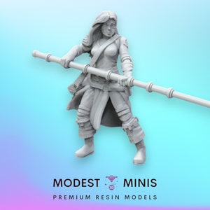 Mystical Elf Warrior - Legion Scale | RPG | Scifi | Role Playing | Shatterpoint | SW Miniature