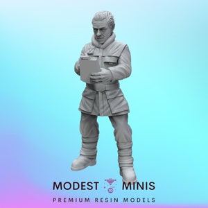 Insurgent Commander Vanden - Legion Scale | RPG | Scifi | Role Playing | D&D | SW Miniature