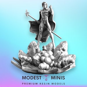 Golden Boy - 40mm Miniature | DnD Mini | Superhero Miniature | C27