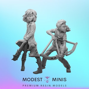 Survivor Children - 28mm 30mm 32mm - Wasteland | Zombicide | Walking Dead