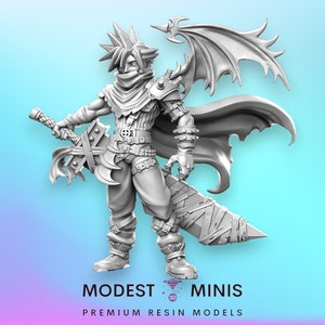 Claude Winged - 28mm 32mm Scale DnD Miniature | Dungeons and Dragons | Witcher Contract - RN Estudio