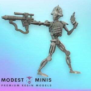 Droid Bounty Hunter - 35mm Legion Scale | RPG | Scifi | Role Playing | Shatterpoint | SW Miniature