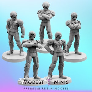 Papz Handlanger - Cyberpunk Miniatur | Rollenspiel | Science-Fiction | Rollenspiel | D&D | Pappusel