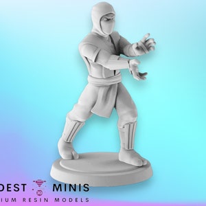 Below Freezing | Resin 3D Printed Mini | Survivor | DnD | Superhero Miniature | Pop Minis
