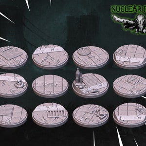27mm Circular Bases, 1.5mm Clear