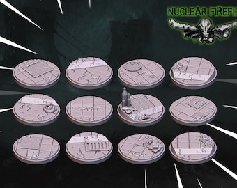 Urban Bases - 25mm 27mm 30mm 32mm 35mm | Crisis Protocol | Scifi | D&D | Star Wars Legion