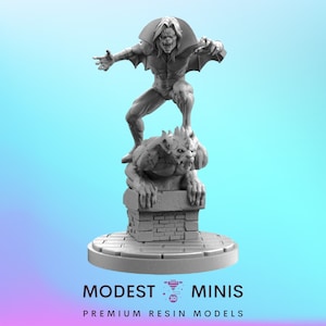 Dr. Acula - 40mm scale Miniature | DnD Mini | Superhero Miniature | C27